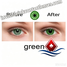Infrared Contact Lenses for Marked Cards