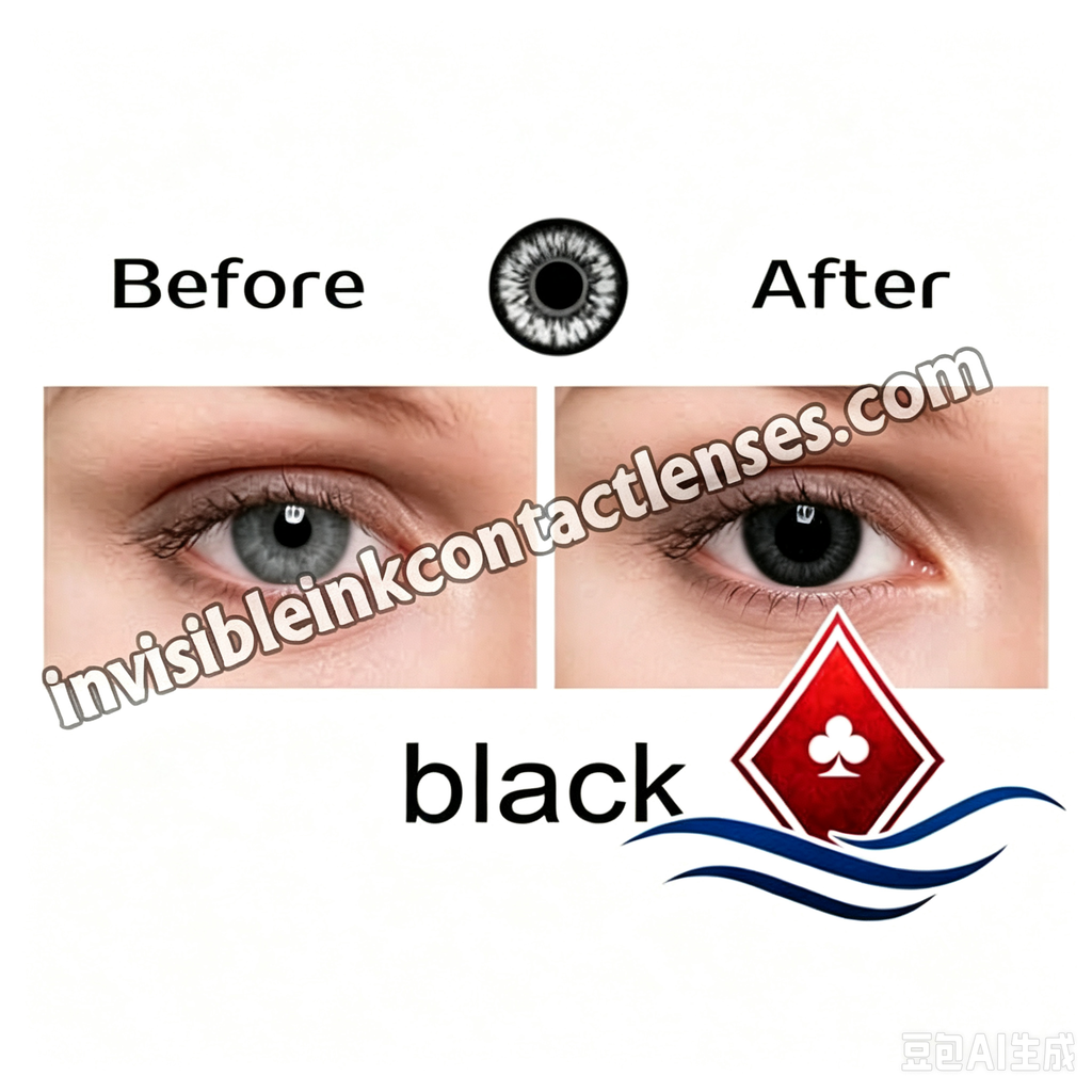 Infrared Contact Lenses for Marked Cards