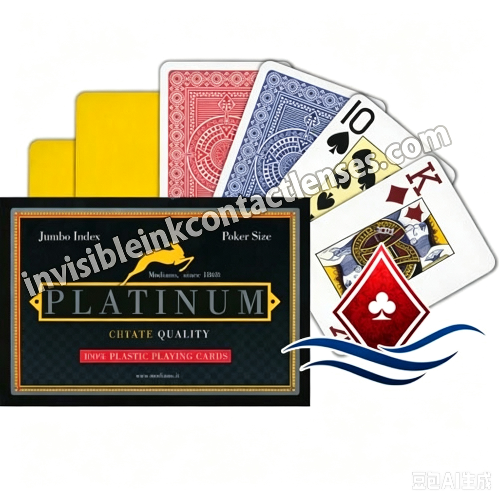 Modiano Platinum Infrared Contact Lenses Marked Cards