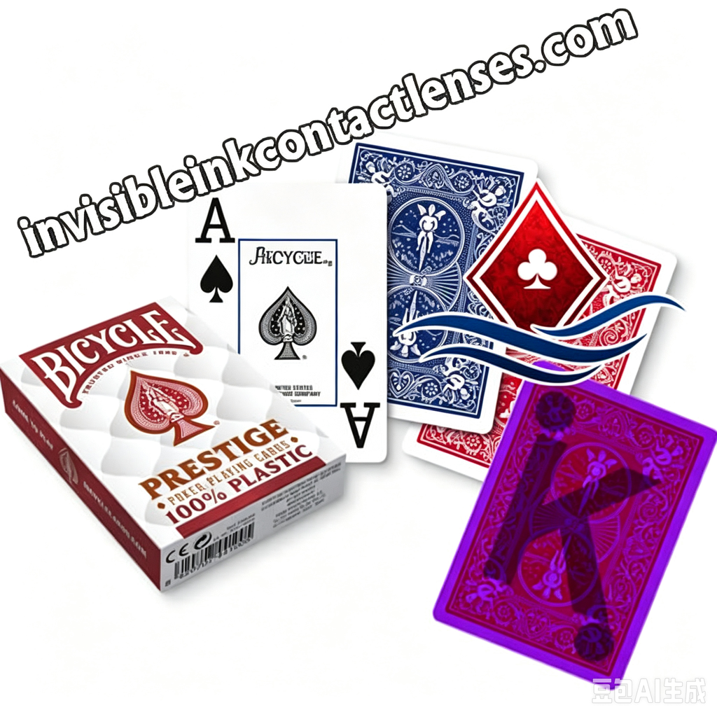 Bicycle Prestige Jumbo Luminous Marked Cards
