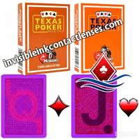 Invisible Ink Modiano Texas Holdem Marked Cards