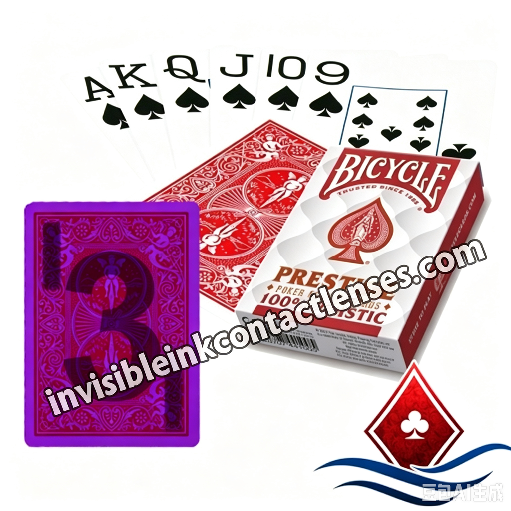 Bicycle Prestige Jumbo Luminous Marked Cards