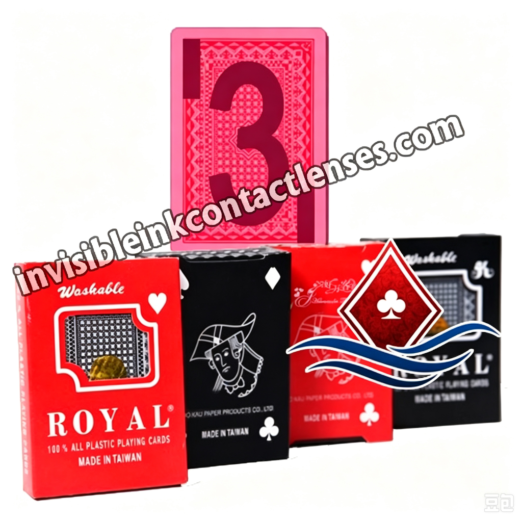 Royal Invisible Ink Playing Cards