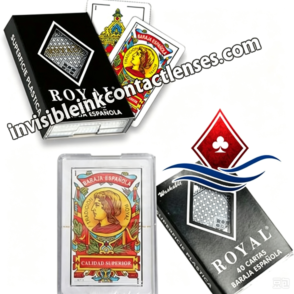 Maverlent Royal Marked Poker Cards in Plastic Box