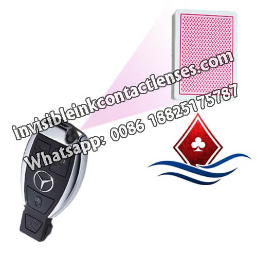 Mercedes Benz Car Key Poker Lens