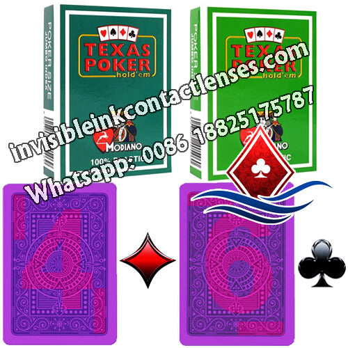 midnano texas holdem green luminous cards